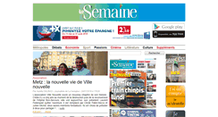 Desktop Screenshot of lasemaine.fr